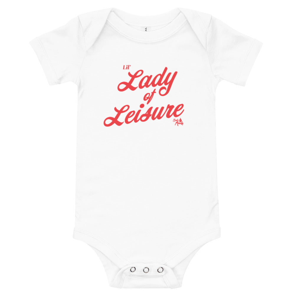 Lil' Lady of Leisure Baby Onesie